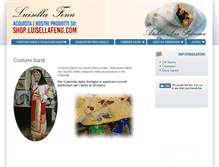 Tablet Screenshot of luisellafenu.it